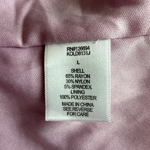 Lilac Long Sleeve Dress - Picture 3 of 7